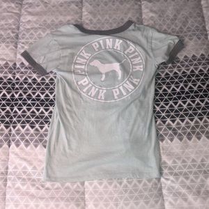 Victoria’s Secret PINK Light Blue T-Shirt